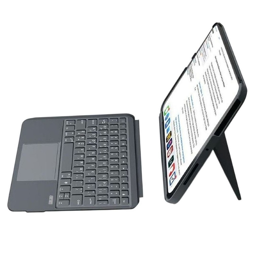 Smartix Premium 4 in 1 Det. Wireless KB for iPad Air 11"M2 & 10.9"/Pro 11"M2/10.9 10th Gen