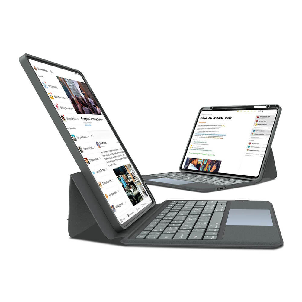 Smartix Detachable Wireless KB with Trackpad for iPad Air 13" M2 & Pro 12.9" 6th Gen