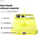 Elago Magnetic Silicone Case for iPhone 17 Pro Max/18 Pro Max (Neon Yellow)