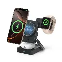 Baseus PicoGo Portable 3-in-1 Qi2.2 Wireless Charger 35W (Cosmic Black)