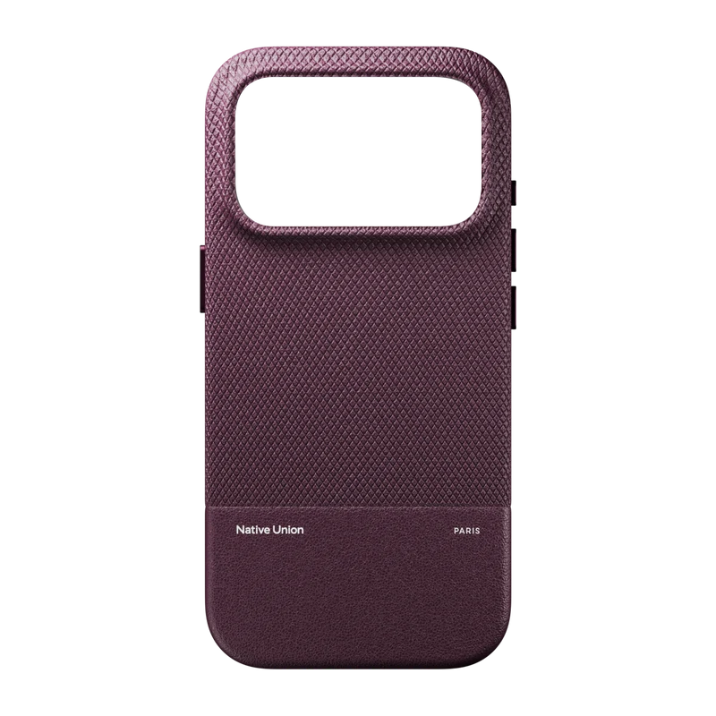 Native Union (RE) Classic Case for iPhone 17 Pro/18 Pro (Burgundy)
