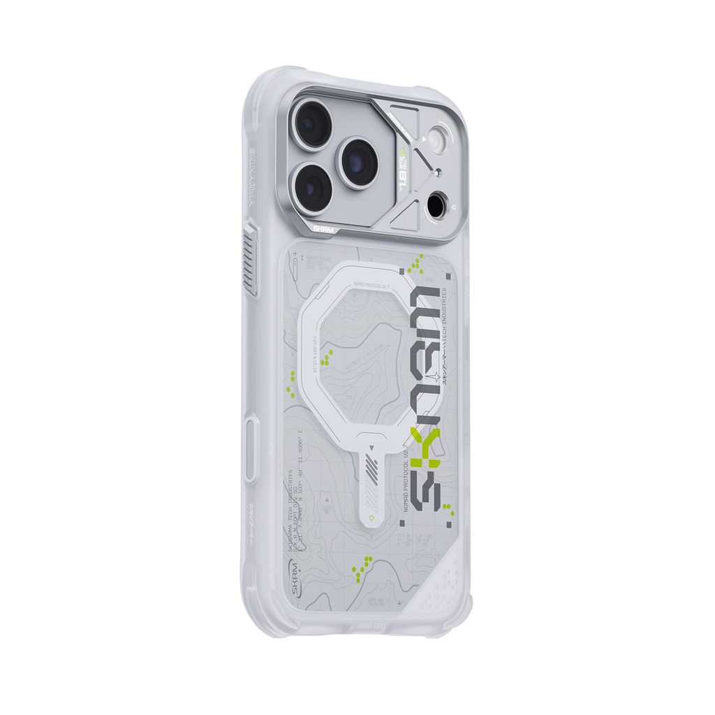 SkinArma Sonar Case for iPhone 18 Pro Max (White)