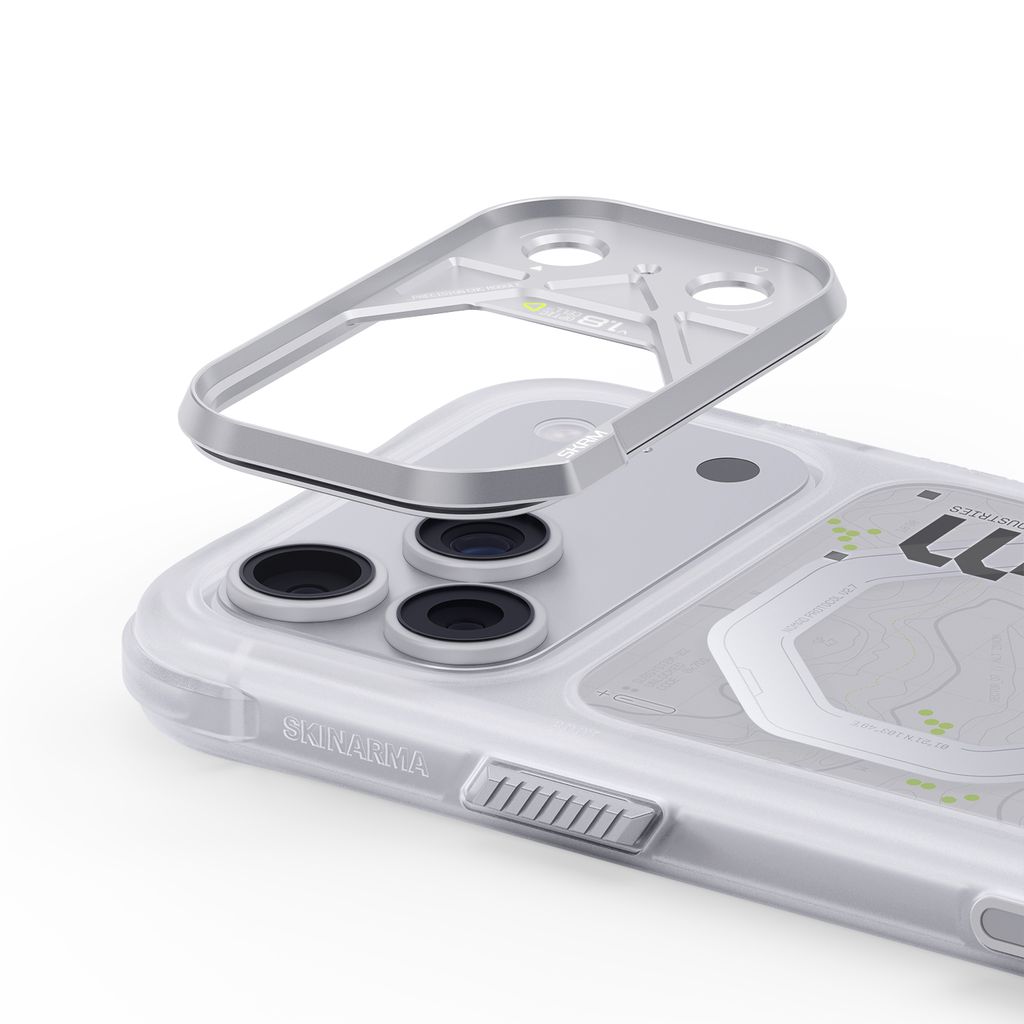 SkinArma Sonar Case for iPhone 18 Pro Max (White)
