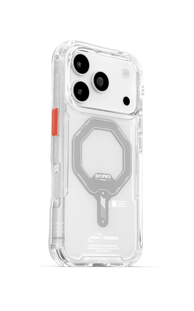 SkinArma Saido MagSafe Case for iPhone 17 Pro (Clear)