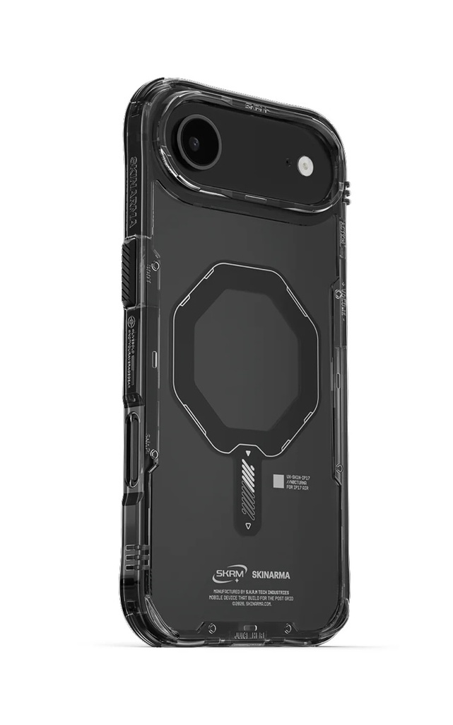 SkinArma Saido Mag-Charge Case for iPhone 17 Air (Black)