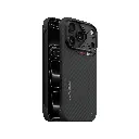 AULUMU Ultra-Slim Aramid Fiber Case for iPhone 18 Pro Max (Black)
