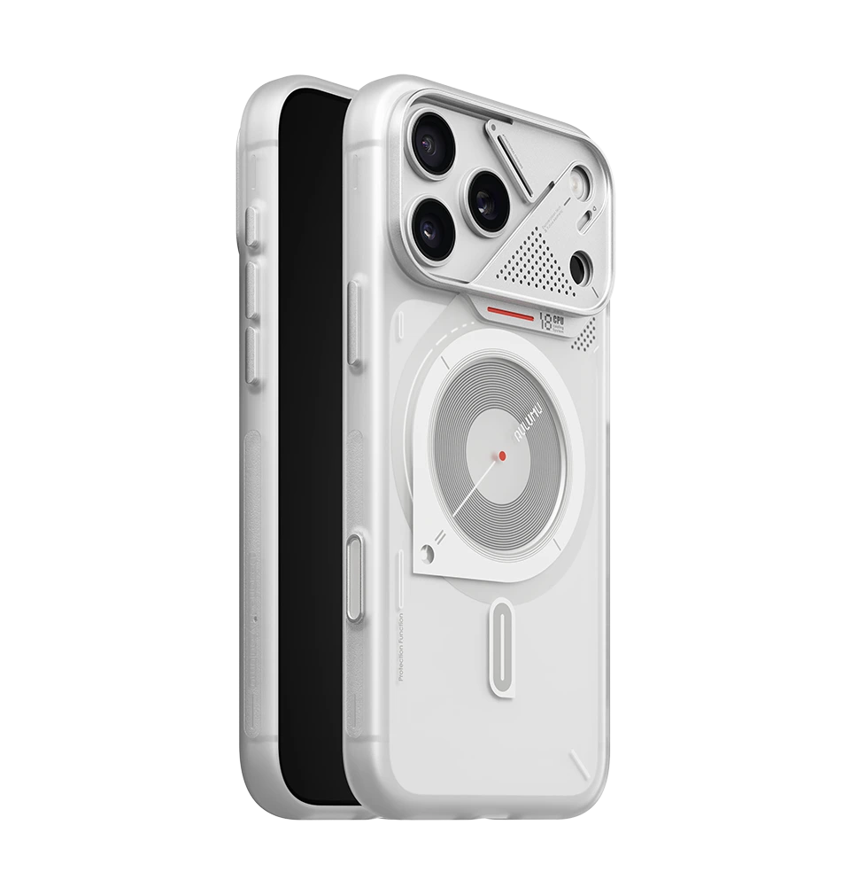 AULUMU Hyper Frosted TPU IMD Case for iPhone 18 Pro Max (Translucent White)