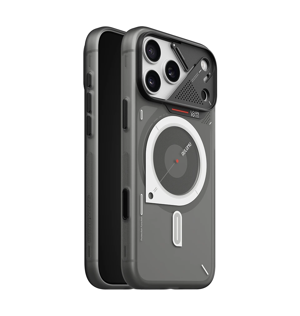 AULUMU Hyper Frosted TPU IMD Case for iPhone 18 Pro (Translucent Gray)