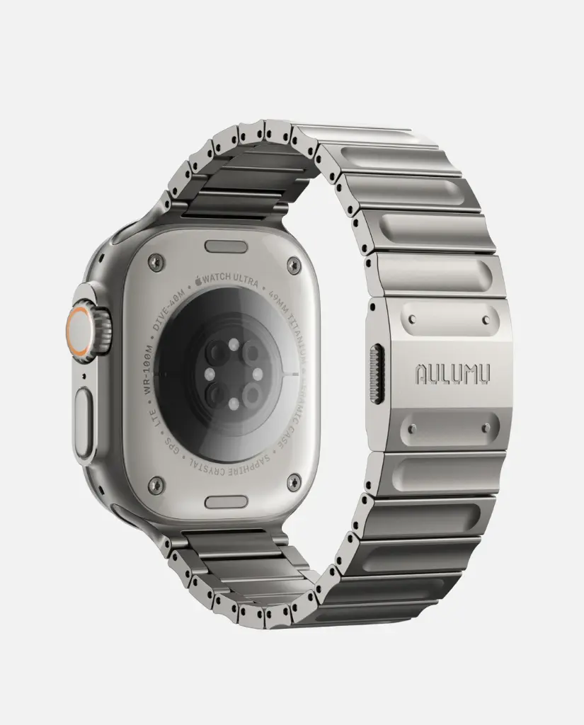 AULUMU Hi-Per Titanium Alloy Watch Band (Titanium)