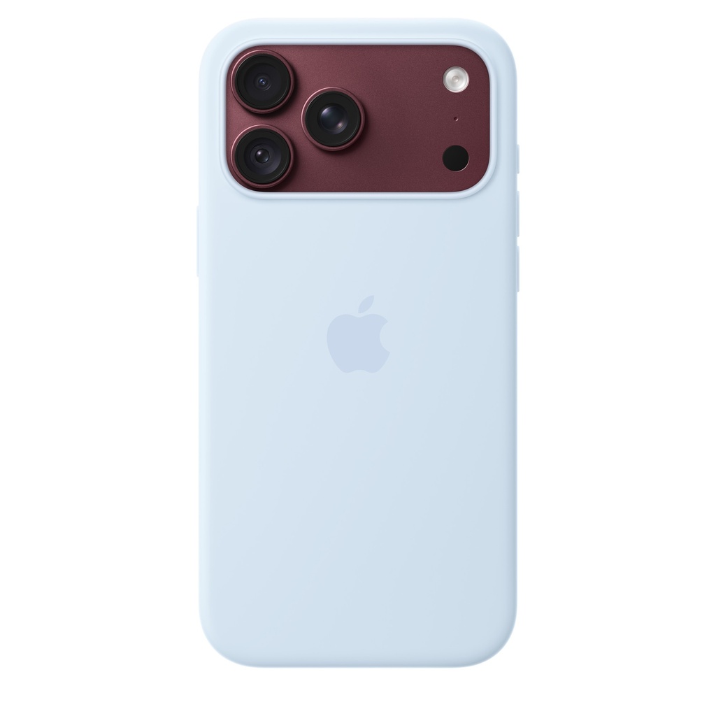 Apple Silicone Case with MagSafe for iPhone 18 Pro Max (Crisp Blue)