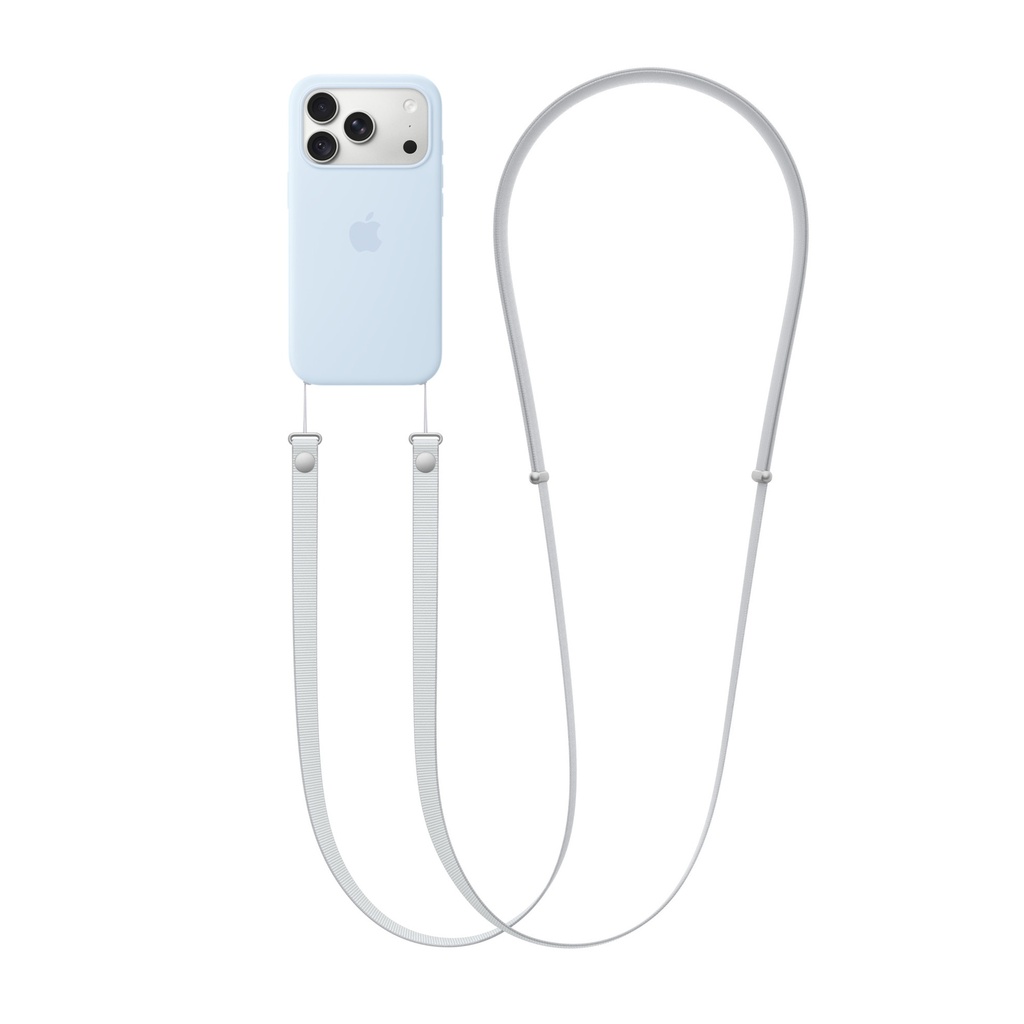 Apple Crossbody Strap (Light Gray)