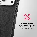 Tech21 EvoPulse Fauxven w/MagSafe/CC for iPhone 18 Pro (Black)