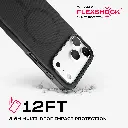 Tech21 EvoPulse Fauxven w/MagSafe/CC for iPhone 18 Pro (Black)