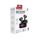 Promate Arix HD TWS Earbuds with ANC, ENC & Smart IPS Touch Display (Black)