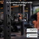 Promate Axon-Go Versatile Magnetic Smartphone Mount and Stand (Black)