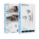 Powerology FILO High-Fidelity Earphones (White)