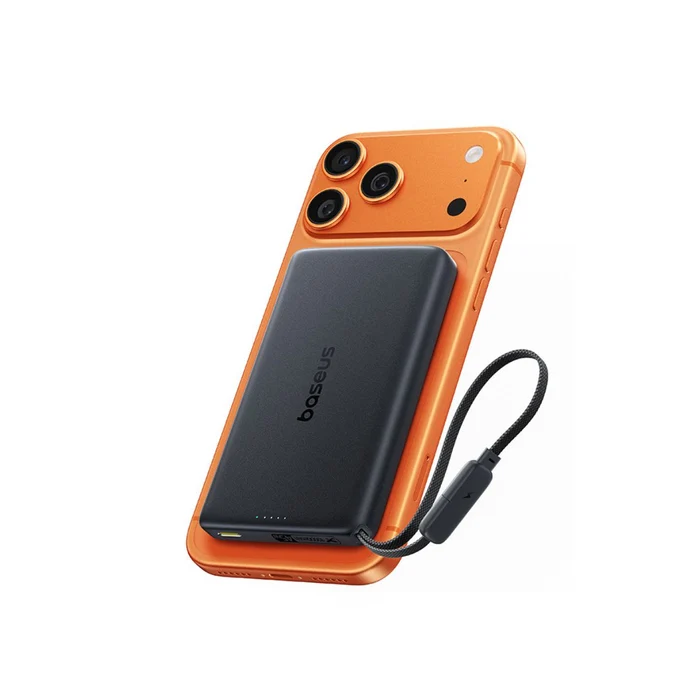 Baseus PicoGo AM52 Qi2.2 Slim Magnetic Power Bank 10000mAh 45W (Cosmic Black)