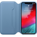 Apple Leather Folio for iPhone XS (Cod Blue)