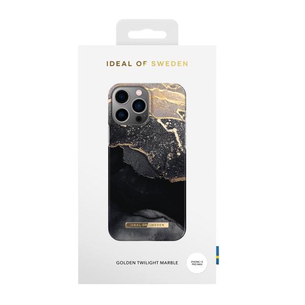 Ideal of Sweden Fashion Case for iPhone 13 Pro Max (Golden Twilight Marble)