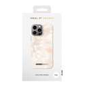 Ideal of Sweden Fashion Case for iPhone 13 Pro Max (Rose Pearl  Marble)