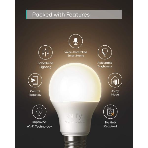 Eufy Lumos Smart Bulb 2.0 White & Color