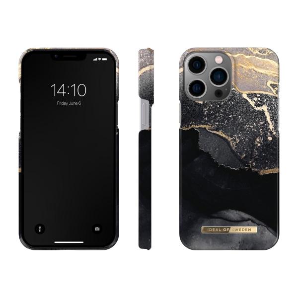 Ideal of Sweden Fashion Case for iPhone 13 Pro (Golden Twilight Marble)