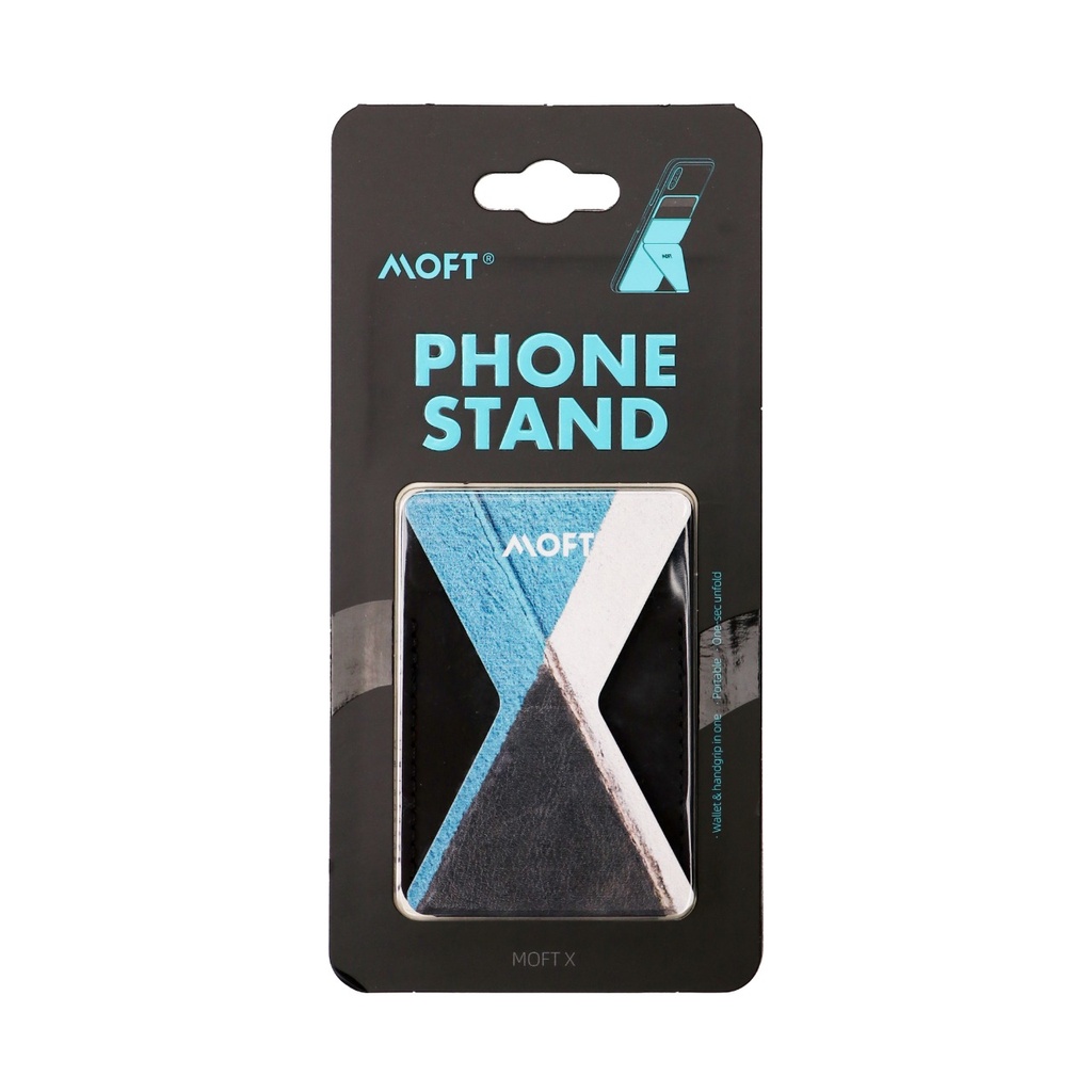 Moft X Phone Stand with Card Holder (Concrete Sketch)