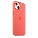 Apple Silicone with Magsafe for iPhone 13 (Pink Pomelo)