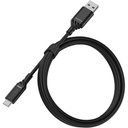 Otterbox USB-A to USB-C Standard Cable 1m (Matte Black)