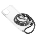 Momax Crossbody Strap Case iPhone 13 Pro (Transparent)