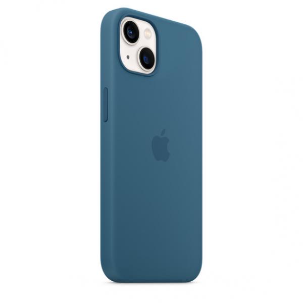 Apple Silicone with MagSafe for iPhone 13 (Blue Jay)