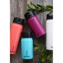 Fifty Fifty Vacuum Insulated Bottle Flip Lid 591ML (Coral)