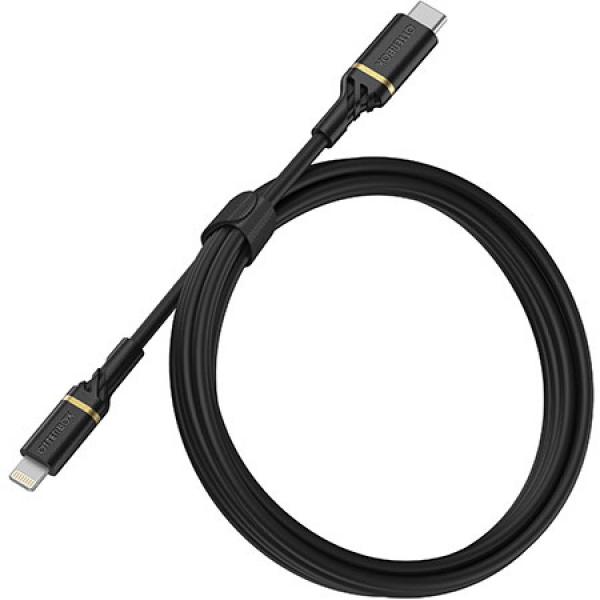 Otterbox Lightning to USB-C Standard Cable 2m (Black)