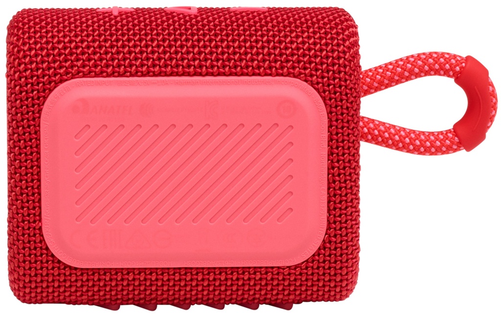 JBL GO 3 Portable Wireless Speaker (Red)