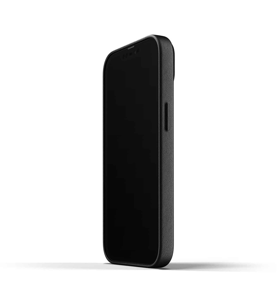 Mujjo Full Leather Case for iPhone 13 (Black)
