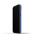 Mujjo Full Leather Case for iPhone 13 (Monaco Blue)