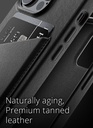 Mujjo Full Leather Wallet Case for iPhone 13 Pro (Black)