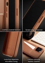 Mujjo Full Leather Wallet Case for iPhone 13 Pro Max (Tan)