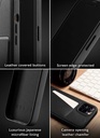 Mujjo Full Leather Wallet Case for iPhone 13 Pro Max (Black)