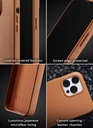 Mujjo Full Leather Case for iPhone 13 Pro Max (Tan)