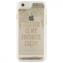 kate spade new york Liquid Glitter Clear Case for iPhone 8/7 Gold