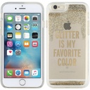 kate spade new york Liquid Glitter Clear Case for iPhone 8/7 Gold