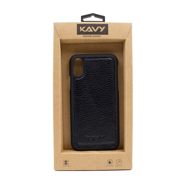 Kavy Genuine Leather Case for iPhone Xs/X