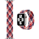 WIWU Braided Solo Loop Watchband For iWatch 42-44mm / L:155mm (Pink/Red/Blue)