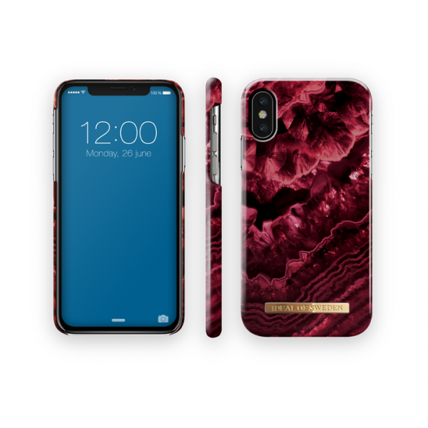 Ideal of Sweden Luxe for iPhone Xs Max (Claret Agate)