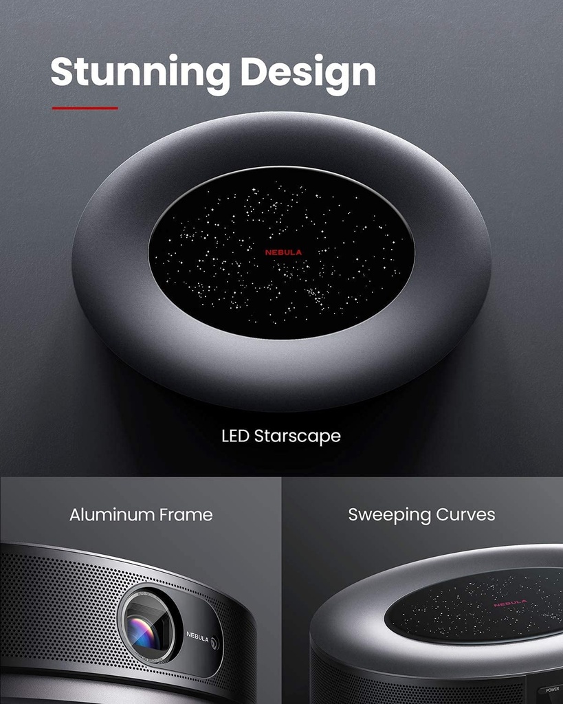 Nebula Cosmos Max 4K androidTV 1500 Lumens Projector