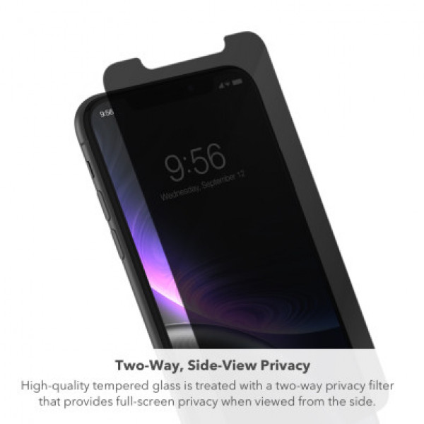 ZAGG Invisible Glass Elite Privacy Screen Protector for iPhone 12 mini