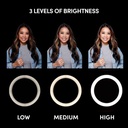 LuMee Studio 18" RGB Ring Light (Black)