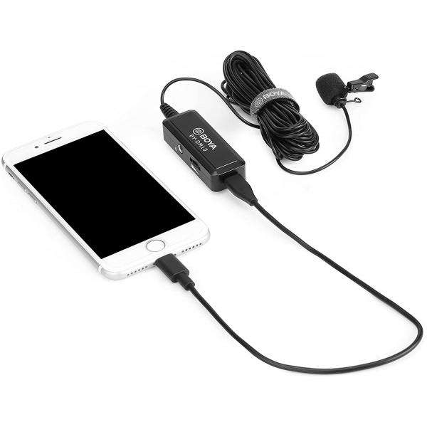 BOYA Digital Lavalier Microphone for IOS, Mac &amp; Windows