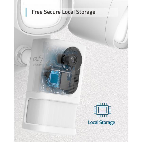 Eufy 1080P FloodLight Security Camera (White)